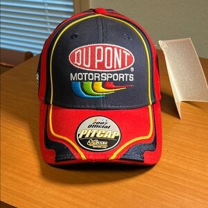 DuPont Motorsports Red and Navy Cap #24 Jeff Gordan Pit Cap